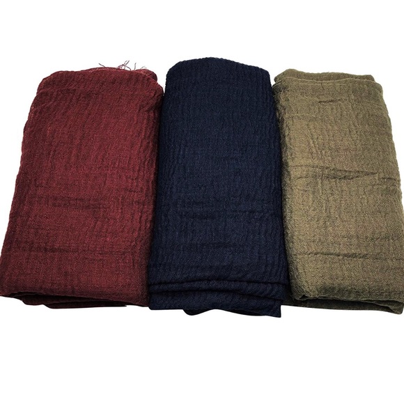 Women’s 3pc Scarf, Shawl, or Head Wrap - Picture 3 of 3